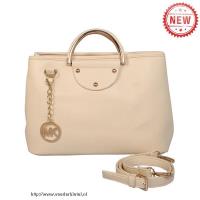 michael kors leer medium wit bakken Belgie Online 1v8gw192